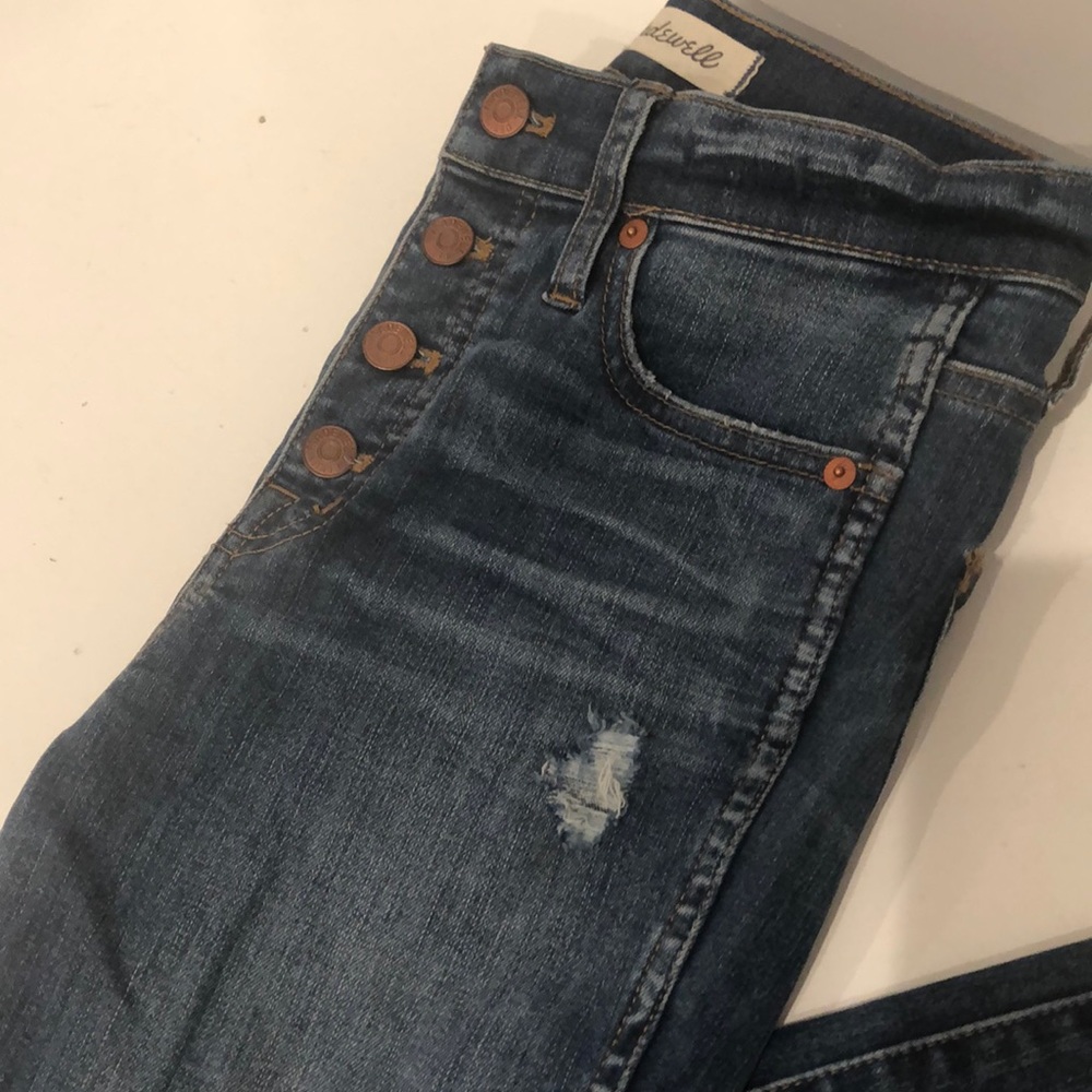 Madwell high rise skinny jeans